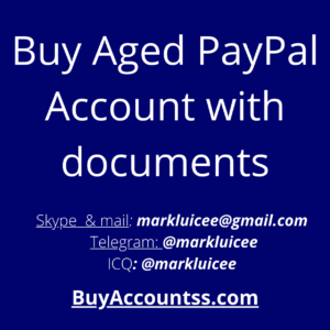 Buy Aged PayPal account