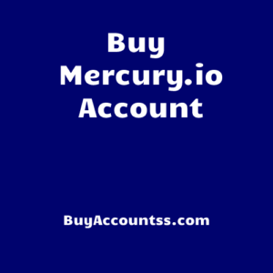 Buy Mercury.io Account