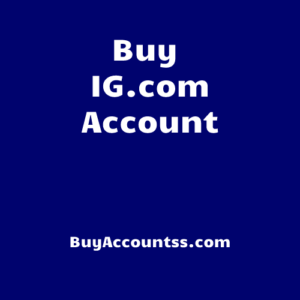 Buy IG.com Account